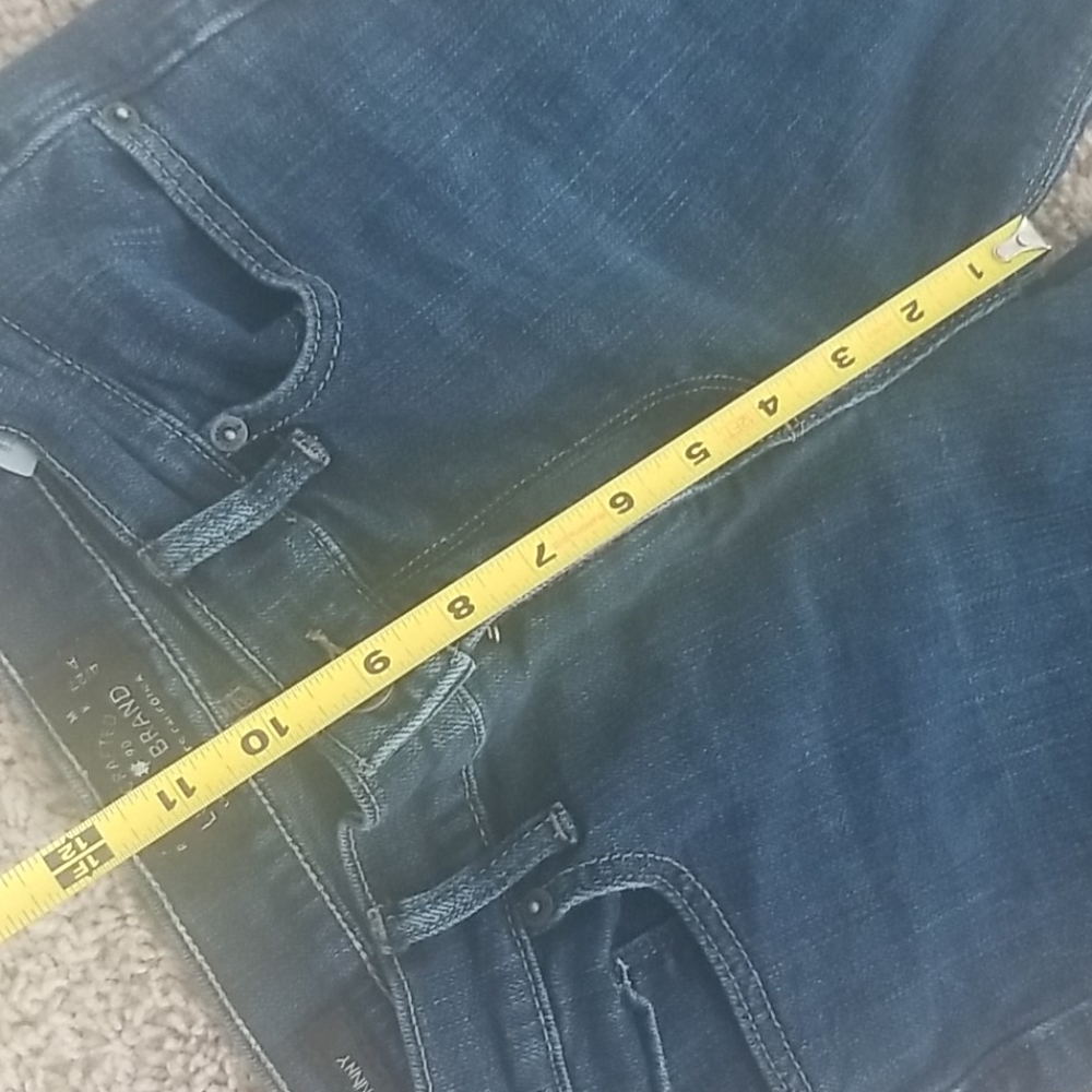 Lucky Brand jeans 4/27 dark wash skinny - Picture 6 of 7